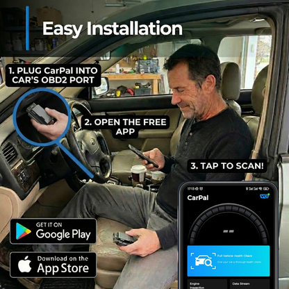 AutoPulse™ Bluetooth OBD2 Scanner