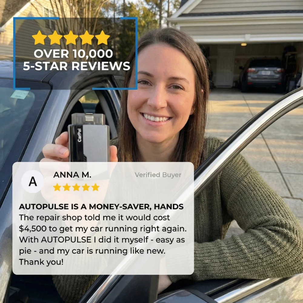 AutoPulse™ Bluetooth OBD2 Scanner